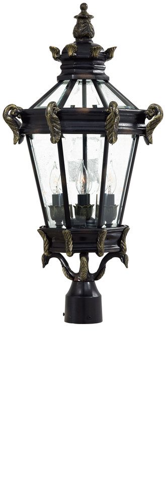 Stratford Hall - 4 Light Outdoor Post Mount