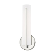 Livex Lighting 10351-05 - 10W LED Polished Chrome ADA Wall Sconce