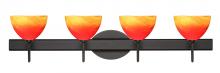 Besa Lighting 4SW-4679SL-LED-BR - Besa Wall Brella Bronze Solare 4x5W LED
