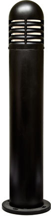 FIBERGLASS LOUVERED BOLLARD G24 2PIN 20W 112 LEDS 120