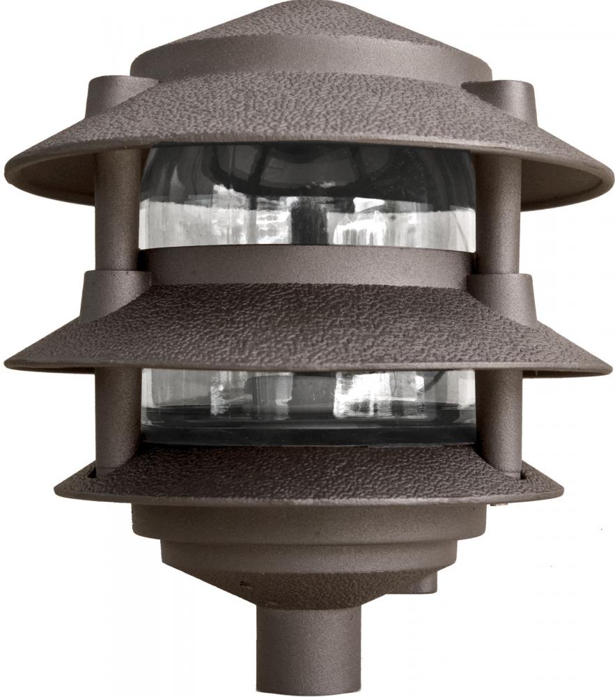 PAGODA FIX 3 TIER 10"TOP 1/2"BASE 6W LED 120V