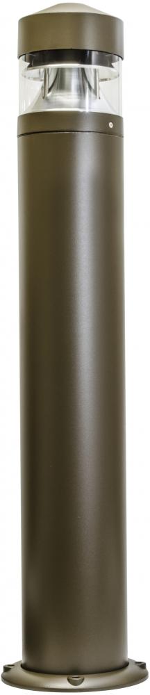 CAST ALUM BOLLARD 70W MH 120V