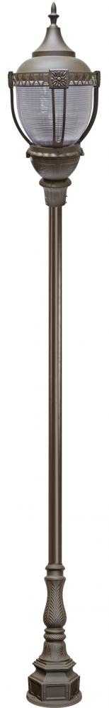 CAST ALUM DRK TOP DECO BASE ACORN FIX 50W HPS MT