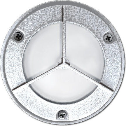 ROUND OPEN FACE "Y" GUARD STEP LIGHT 20W JC 12V