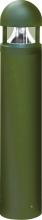 Dabmar D809-BZ - CAST ALUM BOLLARD 26W DL-S26-GU24 120V