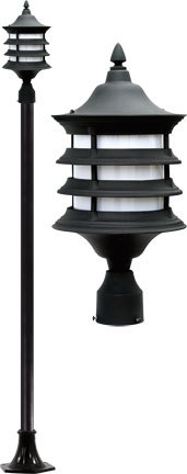 Dabmar GM1801-LED6-B - STEPHANIE POST LIGHT FIX LED 6W 85-265V
