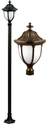 Dabmar GM5501-LED9-BZ - SHOWCASE POST LIGHT FIX LED 9W 85-265V