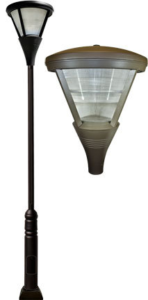 Dabmar GM5800-BZ - LARGE POST CONE SHAPE FIX 70W HPS/MOG 120V