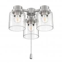 Craftmade LK301102-BNK-LED - 3 Light Universal Light Kit in Brushed Polished Nickel