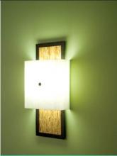 WPT Design WIN-BZ-WH-WH - Windows-Sconce-Fluorescent-White Diffuser-White Windows, Bronze Platform
