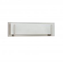 Kendal VF2400-4L-SN - Aurora 4-Light Satin Nickel Vanity Light with Linen Glass