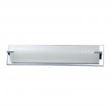 Kendal VF2500-4L-CH - PARAMOUNT 4-Light Chrome Vanity Light with Linen Glass