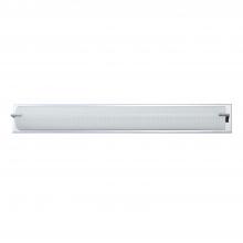 Kendal VF2500-6L-CH - PARAMOUNT 6-Light Chrome Vanity Light with Linen Glass