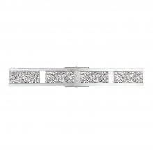 Kendal VF9904-1CH - CALLAVIO 4-Light-LED Chrome Vanity Light with Glass style #1