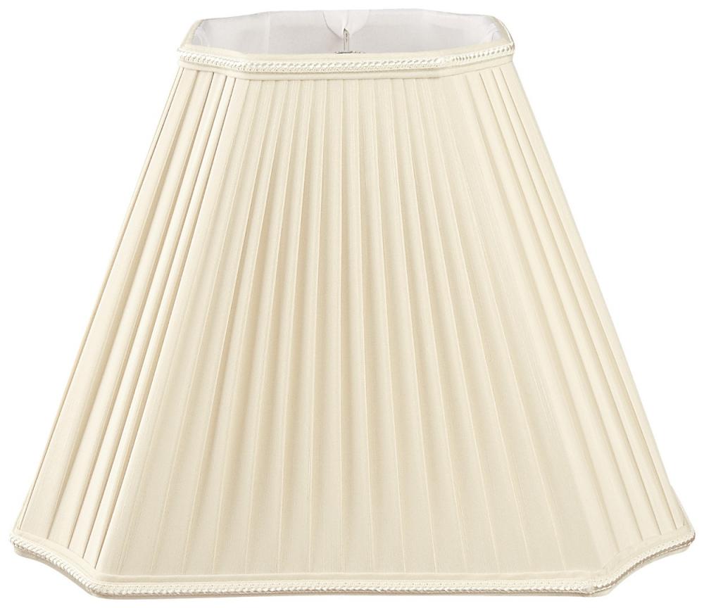 8-Sided Pleated Designer Lampshade