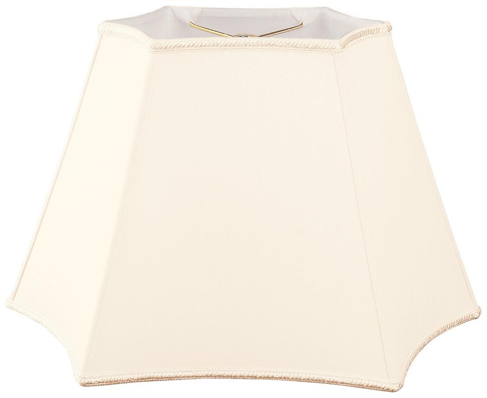 6-Sided Designer Lampshade with Curved Bottom