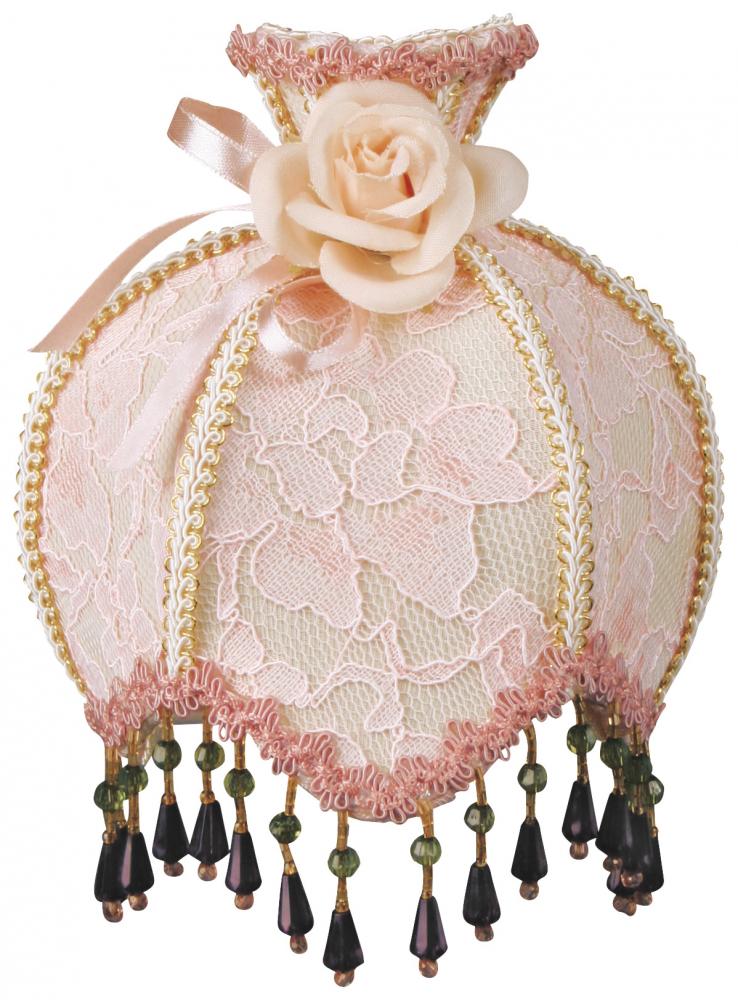 Pink Lace Designer Beaded Night Light