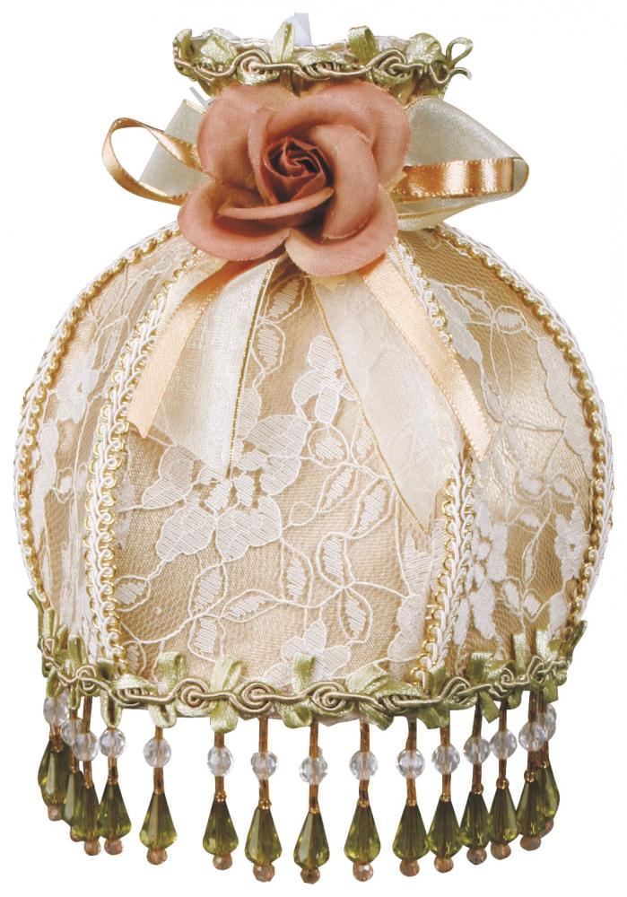 Gold   Neutral Designer Beaded Night Light