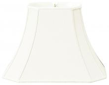 Royal Designs, Inc. DS-68-10WH - Designer Lampshade with Cut Corners