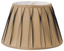 Royal Designs, Inc. DS-7-14AGL/BLK - Designer Lampshade with Folded Pleat