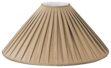 Royal Designs, Inc. DS-8T-20AGL - Box-Pleat Coolie Designer Lampshade