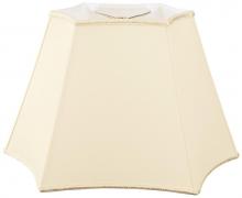 Royal Designs, Inc. DS-81-10BG - 6-Sided Designer Lampshade with Curved Bottom