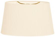 Royal Designs, Inc. HB-611-10EG - Shallow Oval Hardback Shade