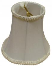 Royal Designs, Inc. OS-101F-5WH - Scallop Chandelier Shade
