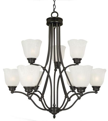 Bronze Up Chandelier