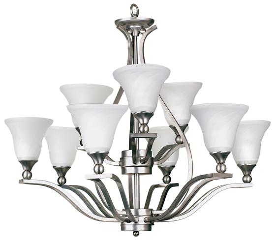 Nickel Up Chandelier