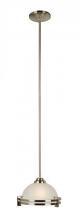 Yosemite Lighting 98351-1SN - Nickel Down Pendant