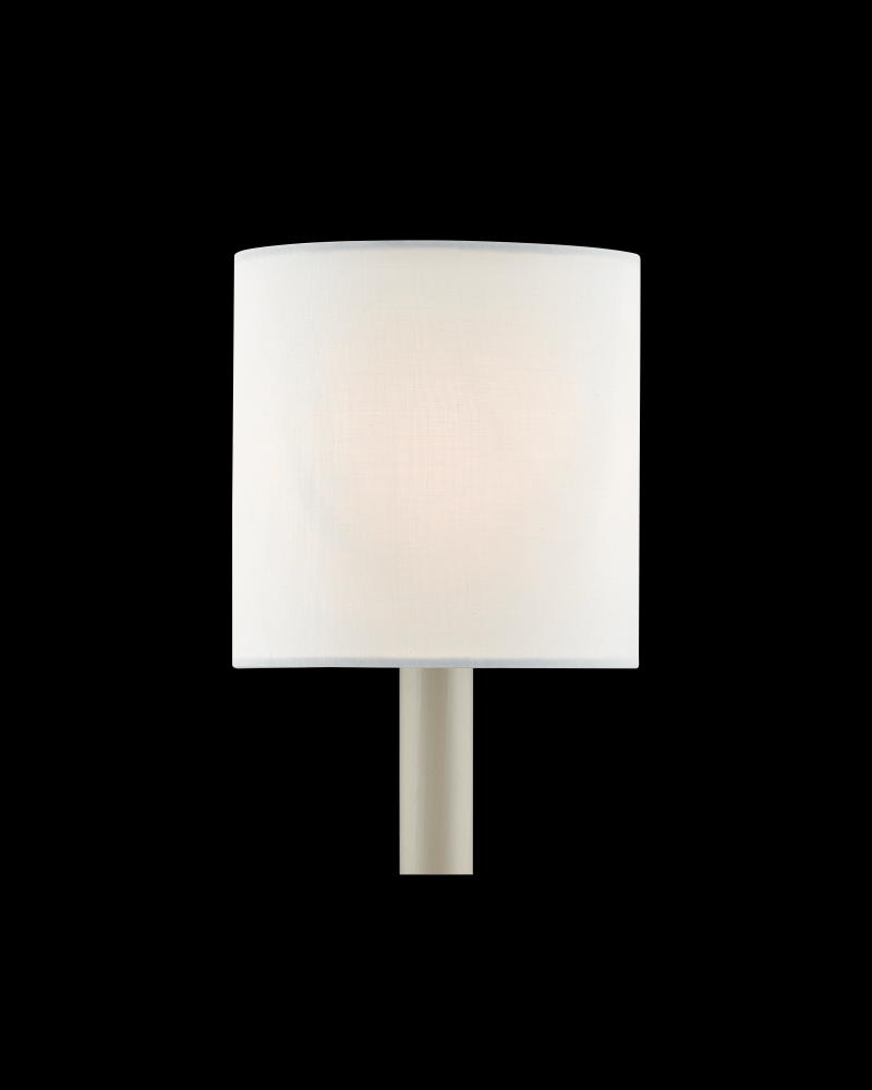 White Cotton Chandelier Shade